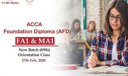New Batch ACCA Foundation Diploma