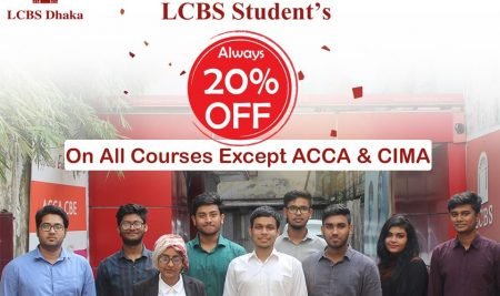 LCBS Student always 20% Discount except ACCA & CIMA