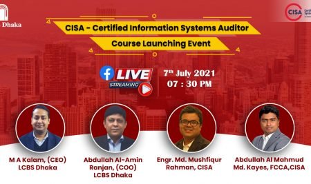 CISA – Certified Information Systems Auditor course launching event.