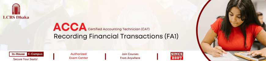 FA1– Recording Financial Transactions