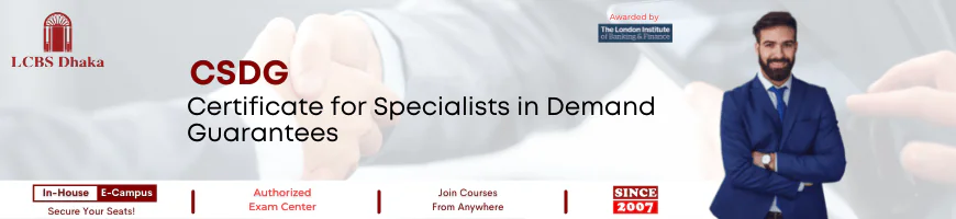Certificate for Specialists in Demand Guarantees (CSDG®)