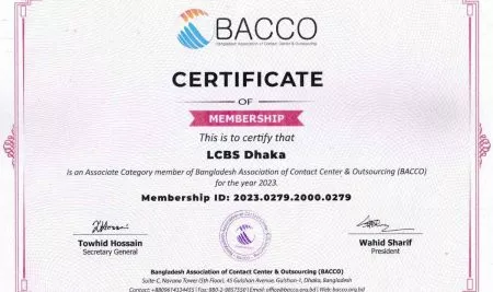 LCBS Dhaka is now a proud member of BACCO!